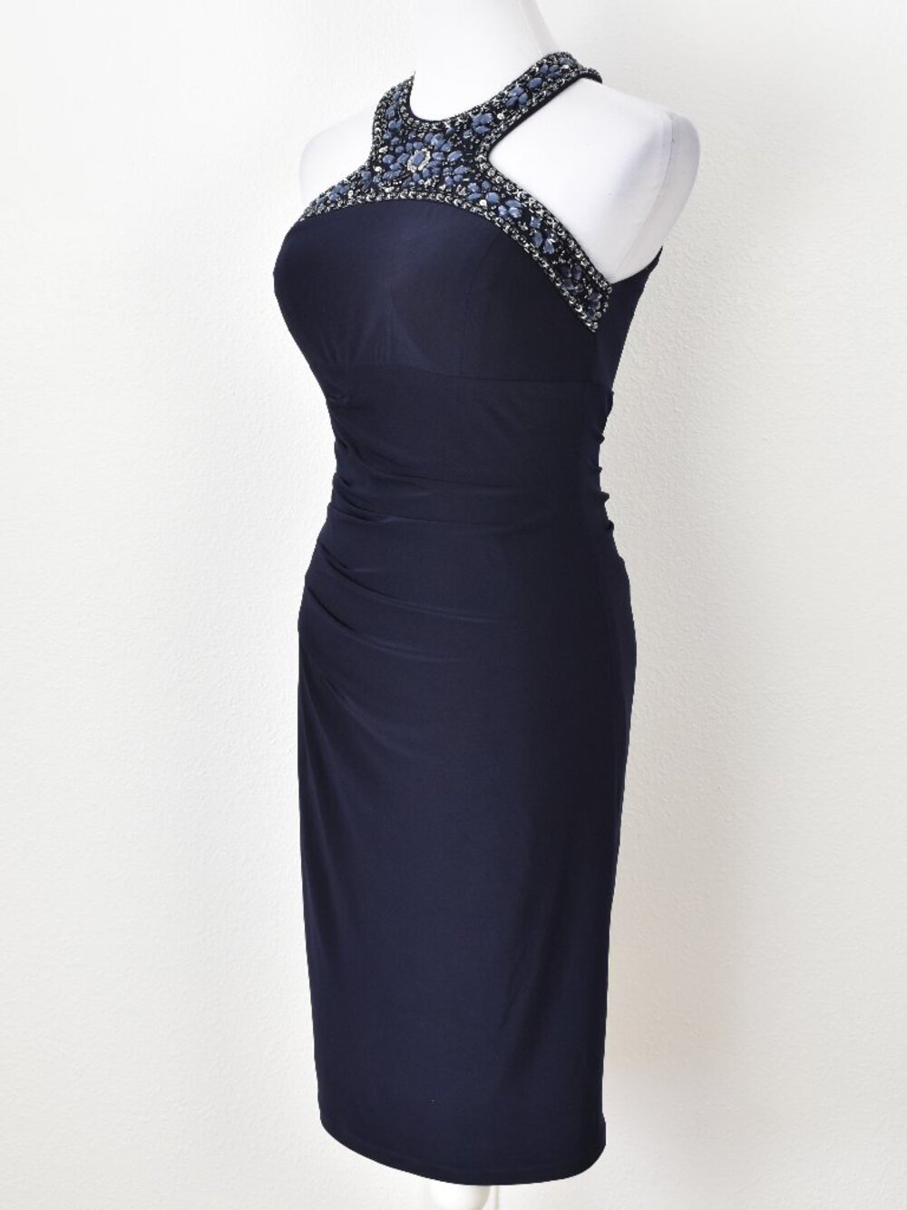Cache Beaded Sheath Cocktail Dress NEW - 4 - Picture 6 of 12
